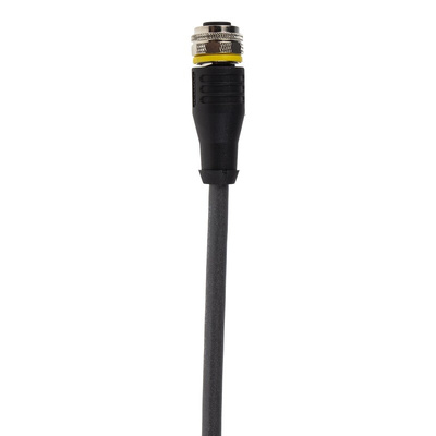 Turck Straight Female 5 way M12 to Unterminated Sensor Actuator Cable, 2m