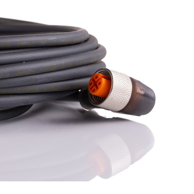 Lumberg Automation Right Angle Female 4 way M12 to Unterminated Sensor Actuator Cable, 10m