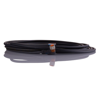 Lumberg Automation Right Angle Female 4 way M8 to Unterminated Sensor Actuator Cable, 5m