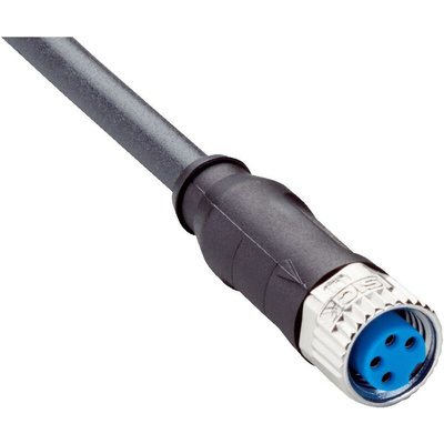 Sick Female 4 way M8 to Unterminated Sensor Actuator Cable, 5m