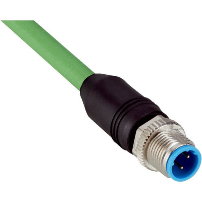 Sick Male 4 way M12 to Unterminated Sensor Actuator Cable, 10m