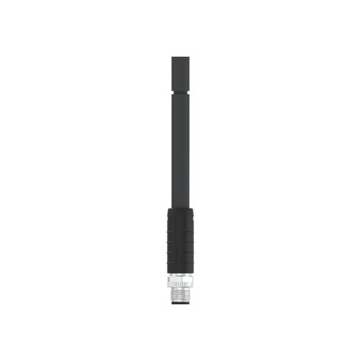 TE Connectivity Straight Male 4 way M12 to Unterminated Sensor Actuator Cable, 2m