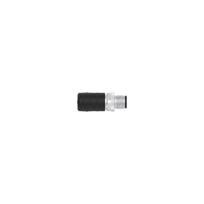 TE Connectivity Right Angle Male 4 way M12 to Straight Female 4 way M12 Sensor Actuator Cable, 2m
