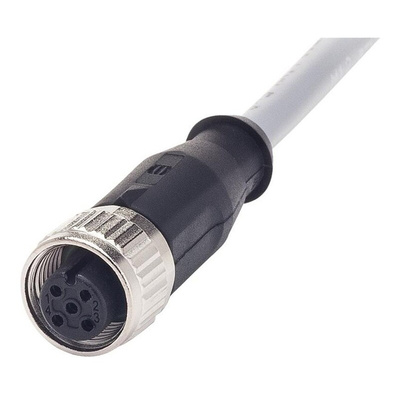 Harting Straight Female 3 way M8 to Unterminated Sensor Actuator Cable, 10m