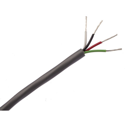 Belden Multicore Industrial Cable, 0.36 mm², 4 Cores, 22 AWG, Unscreened, 152m, Chrome Sheath