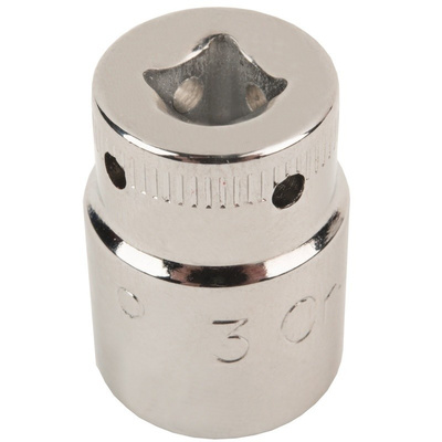 Bahco 11mm Hex Socket With 1/4 in Drive , Length 24.7 mm
