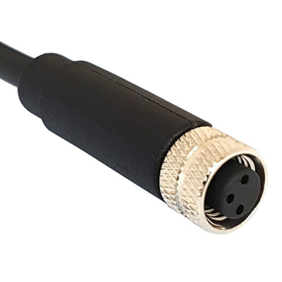 Bulgin Straight Female 5 way M8 to Unterminated Sensor Actuator Cable, 1m