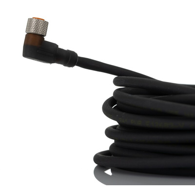 Lumberg Automation Right Angle Female 4 way M8 to Unterminated Sensor Actuator Cable, 10m