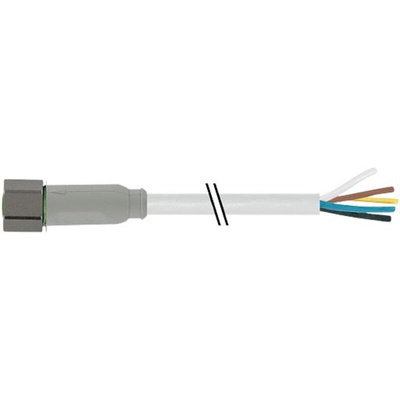 Murrelektronik Limited Straight Female 4 way M8 to Unterminated Sensor Actuator Cable, 5m