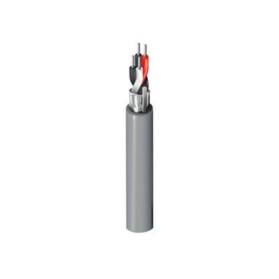 Belden Twisted Pair Data Cable, 2 Pairs, 0.35 mm², 4 Cores, 22 AWG, Screened, 152m, Chrome Sheath