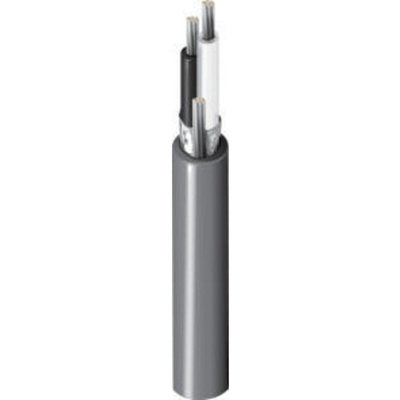 Belden Twisted Pair Data Cable, 1 Pairs, 0.8 mm², 2 Cores, 18 AWG, Screened, 304m, Chrome Sheath