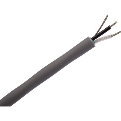 Belden Twisted Pair Data Cable, 1 Pairs, 0.5 mm², 2 Cores, 20 AWG, Screened, 304m, Chrome Sheath