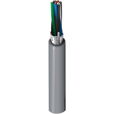 Belden Multipair Industrial Cable, 1 Pairs, 0.25 mm², 2 Cores, 24 AWG, Screened, 305m, Chrome Sheath