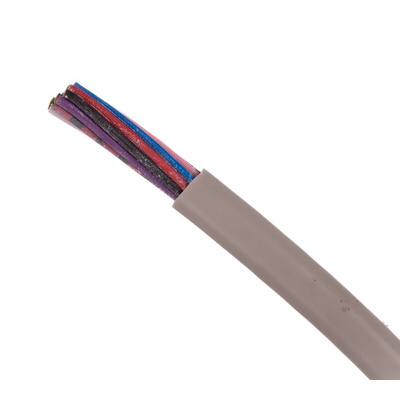 Lapp Multicore Data Cable, 0.5 mm², 16 Cores, 20 AWG, Unscreened, 100m, Grey Sheath