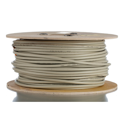 Lapp Multicore Data Cable, 0.5 mm², 8 Cores, 20 AWG, Unscreened, 100m, Grey Sheath