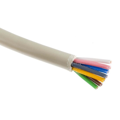 Lapp Multicore Data Cable, 0.5 mm², 7 Cores, 20 AWG, Unscreened, 100m, Grey Sheath