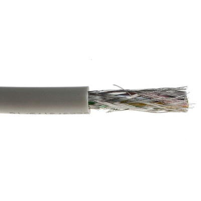 Lapp Twisted Pair Data Cable, 3 Pairs, 0.25 mm², 6 Cores, 24 AWG, Screened, 100m, Grey Sheath