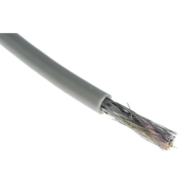 Lapp Twisted Pair Data Cable, 3 Pairs, 0.25 mm², 6 Cores, 24 AWG, Screened, 100m, Grey Sheath