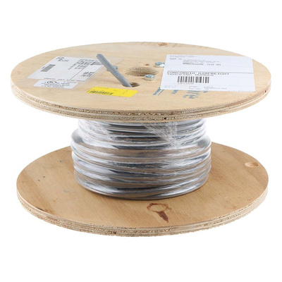 Alpha Wire Multicore Data Cable, 0.35 mm², 10 Cores, 22 AWG, Unscreened, 30m, Grey Sheath
