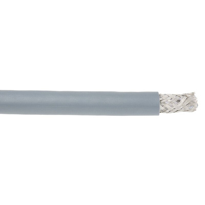 Lapp Twisted Pair Data Cable, 4 Pairs, 0.34 mm², 8 Cores, 22 AWG, Screened, Grey Sheath