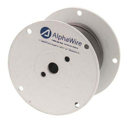 Alpha Wire Multicore Industrial Cable, 0.14 mm², 4 Cores, 26 AWG, Screened, 30m, Grey Sheath