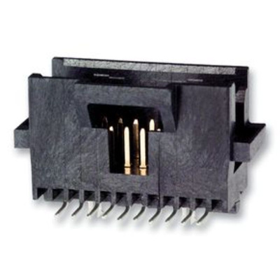 TE Connectivity AMPMODU System 50 Series Straight Surface Mount PCB Header, 100 Contact(s), 1.27mm Pitch, 2 Row(s),