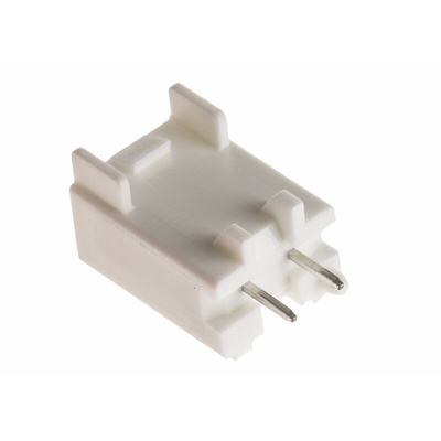 Hirose DF33C Series Straight Through Hole PCB Header, 2 Contact(s), 3.3mm Pitch, 1 Row(s), Shrouded