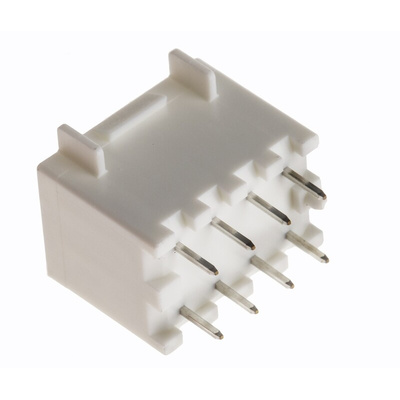 Hirose DF33C Series Straight Through Hole PCB Header, 8 Contact(s), 3.3mm Pitch, 2 Row(s), Shrouded