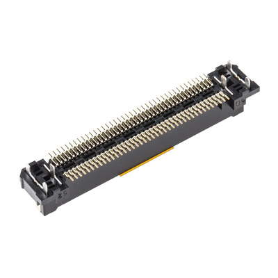Hirose FunctionMAX FX18 Series Straight Surface Mount PCB Header, 80 Contact(s), 0.8mm Pitch, 2 Row(s), Shrouded