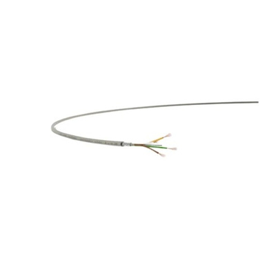 Lapp Multicore Data Cable, 0.25 mm², 7 Cores, 24 AWG, Screened, 100m, Grey Sheath