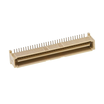 Molex PMC Mezzanine Series Straight Surface Mount PCB Header, 64 Contact(s), 1.0mm Pitch, 2 Row(s), Shrouded