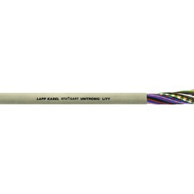 Lapp Multicore Data Cable, 0.25 mm², 12 Cores, 24 AWG, Unscreened, 100m, Grey Sheath