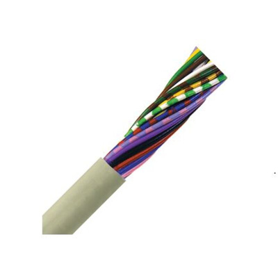 Lapp Multicore Data Cable, 0.5 mm², 2 Cores, 20 AWG, Unscreened, 100m, Grey Sheath