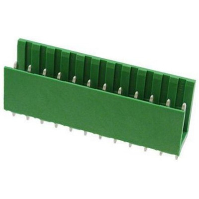 TE Connectivity AMPMODU MOD I Series Straight Through Hole PCB Header, 12 Contact(s), 3.96mm Pitch, 1 Row(s), Shrouded