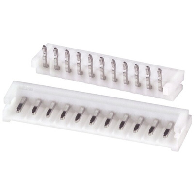 JST EH Series Right Angle Through Hole PCB Header, 11 Contact(s), 2.5mm Pitch, 1 Row(s), Shrouded