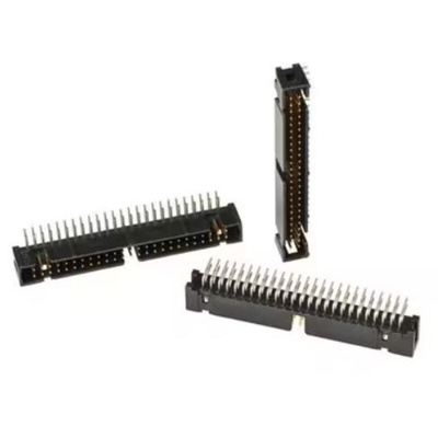3M 2500 Series Right Angle Through Hole PCB Header, 50 Contact(s), 2.54mm Pitch, 2 Row(s), Shrouded