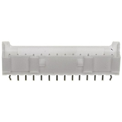 JST PA Series Straight Through Hole PCB Header, 14 Contact(s), 2.0mm Pitch, 1 Row(s), Shrouded