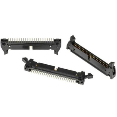 3M 3000 Series Straight Through Hole PCB Header, 64 Contact(s), 2.54mm Pitch, 2 Row(s), Shrouded