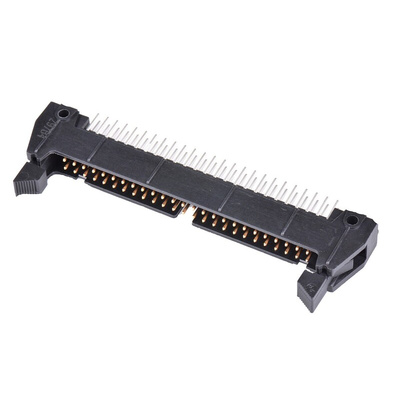 3M 3000 Series Straight Through Hole PCB Header, 50 Contact(s), 2.54mm Pitch, 2 Row(s), Shrouded