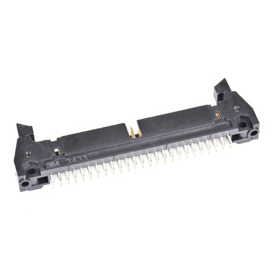 3M 3000 Series Straight Through Hole PCB Header, 50 Contact(s), 2.54mm Pitch, 2 Row(s), Shrouded