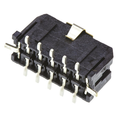 Molex Micro-Fit 3.0 Series Straight Surface Mount PCB Header, 10 Contact(s), 3.0mm Pitch, 2 Row(s), Shrouded