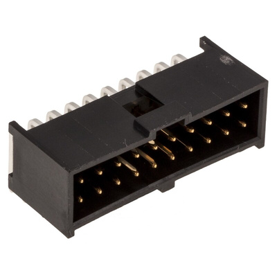 Molex C-Grid III Series Right Angle Through Hole PCB Header, 20 Contact(s), 2.54mm Pitch, 2 Row(s), Shrouded