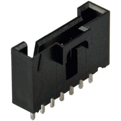 Molex SL Series Straight Through Hole PCB Header, 9 Contact(s), 2.54mm Pitch, 1 Row(s), Shrouded