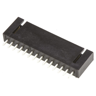 Molex SL Series Straight Through Hole PCB Header, 14 Contact(s), 2.54mm Pitch, 1 Row(s), Shrouded