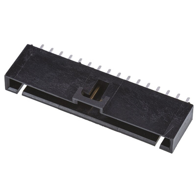 Molex SL Series Straight Through Hole PCB Header, 16 Contact(s), 2.54mm Pitch, 1 Row(s), Shrouded