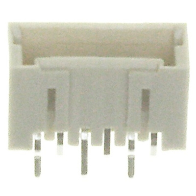 TE Connectivity AMP Mini CT Series Straight Through Hole PCB Header, 6 Contact(s), 1.5mm Pitch, 1 Row(s), Shrouded