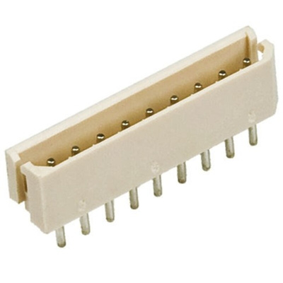 Molex SPOX Series Straight Through Hole PCB Header, 12 Contact(s), 2.5mm Pitch, 1 Row(s), Shrouded