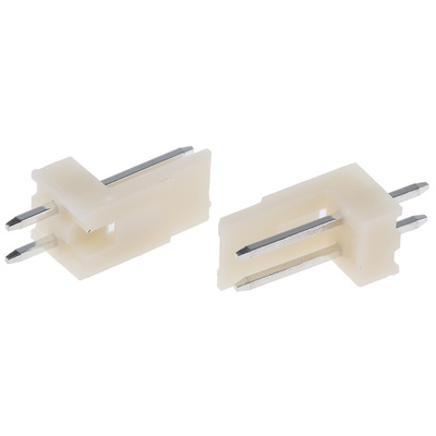 TE Connectivity EI Series Straight Through Hole PCB Header, 2 Contact(s), 2.5mm Pitch, 1 Row(s), Shrouded