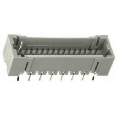 TE Connectivity AMP Mini CT Series Straight Through Hole PCB Header, 24 Contact(s), 1.5mm Pitch, 2 Row(s), Shrouded