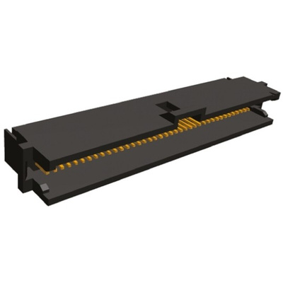 TE Connectivity AMPMODU System 50 Series Right Angle Through Hole PCB Header, 80 Contact(s), 1.27mm Pitch, 2 Row(s),